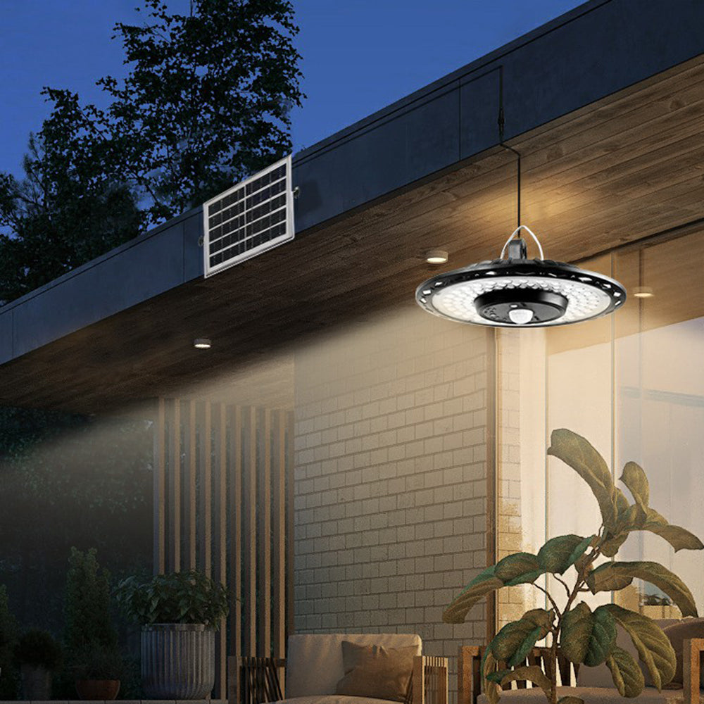 Solar Pendant Light with Remote Control 1200LM 180LED Wall Light for Balcony Garage Garden White Light+Warm Light Solar Pendant Light with Remote Control 1200LM 180LED Wall Light for Balcony Garage Garden White Light+Warm Light
